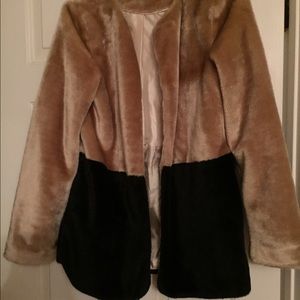 Forever21 faux fur jacket